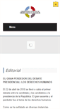 Mobile Screenshot of derechoshumanosmexico.org